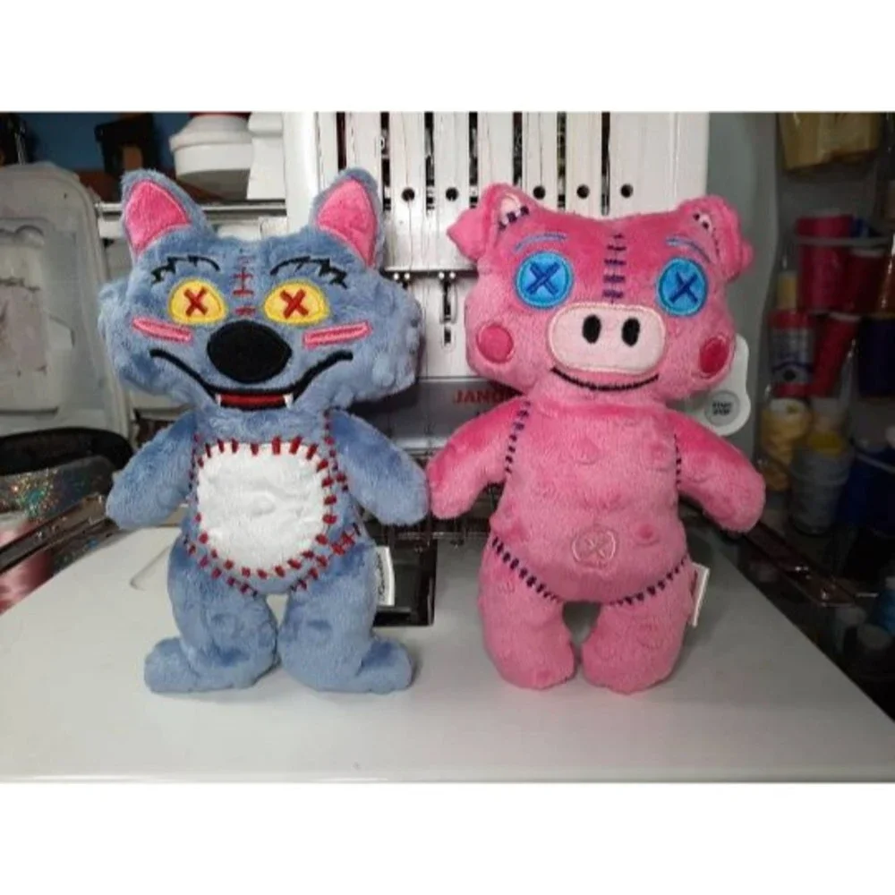 Handmade Cocomelon Wally Wolf Plush Toy 8.5" Tall Personalizable Safe Minky - Picture 8 of 8